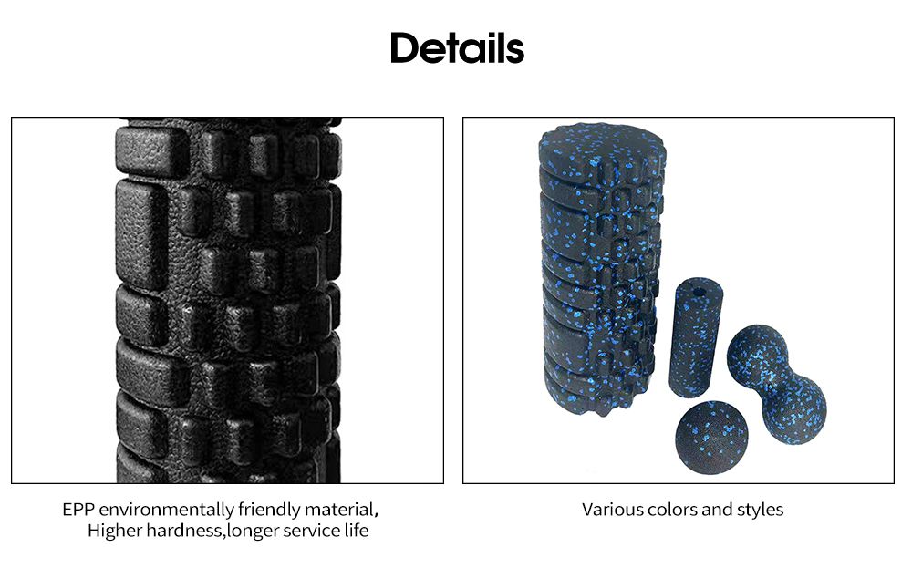 3pcs Yoga Roller -Massagebuhl -Set 3pcs Yoga Roller -Massagebuhl -Set