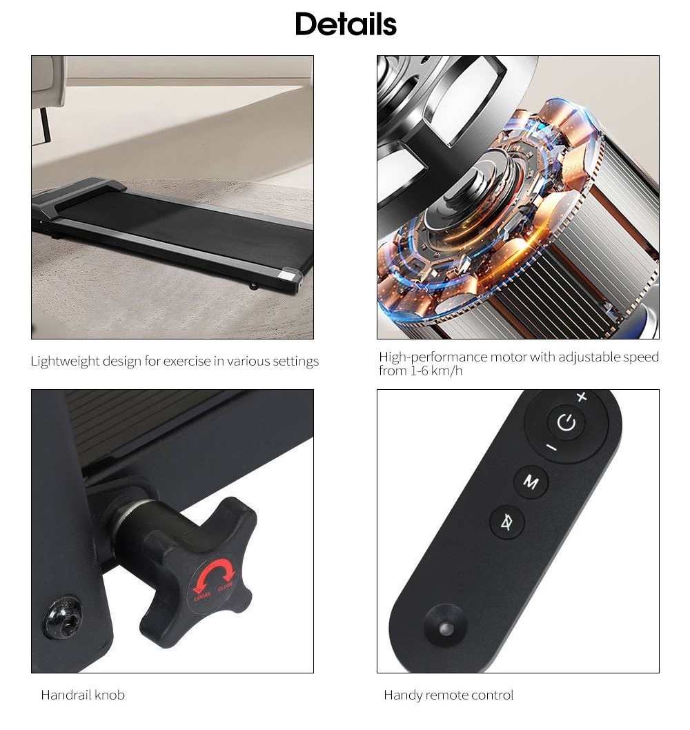 Slim aerobe tragbare Heimverkehrsmühle