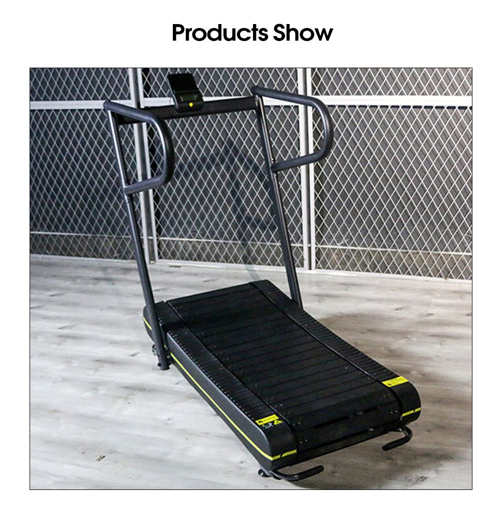 Kommerziell gekrümmte Laufband