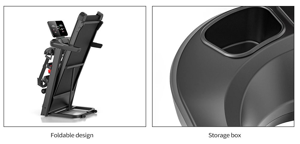 Faltbares halbkommerzielles Laufband