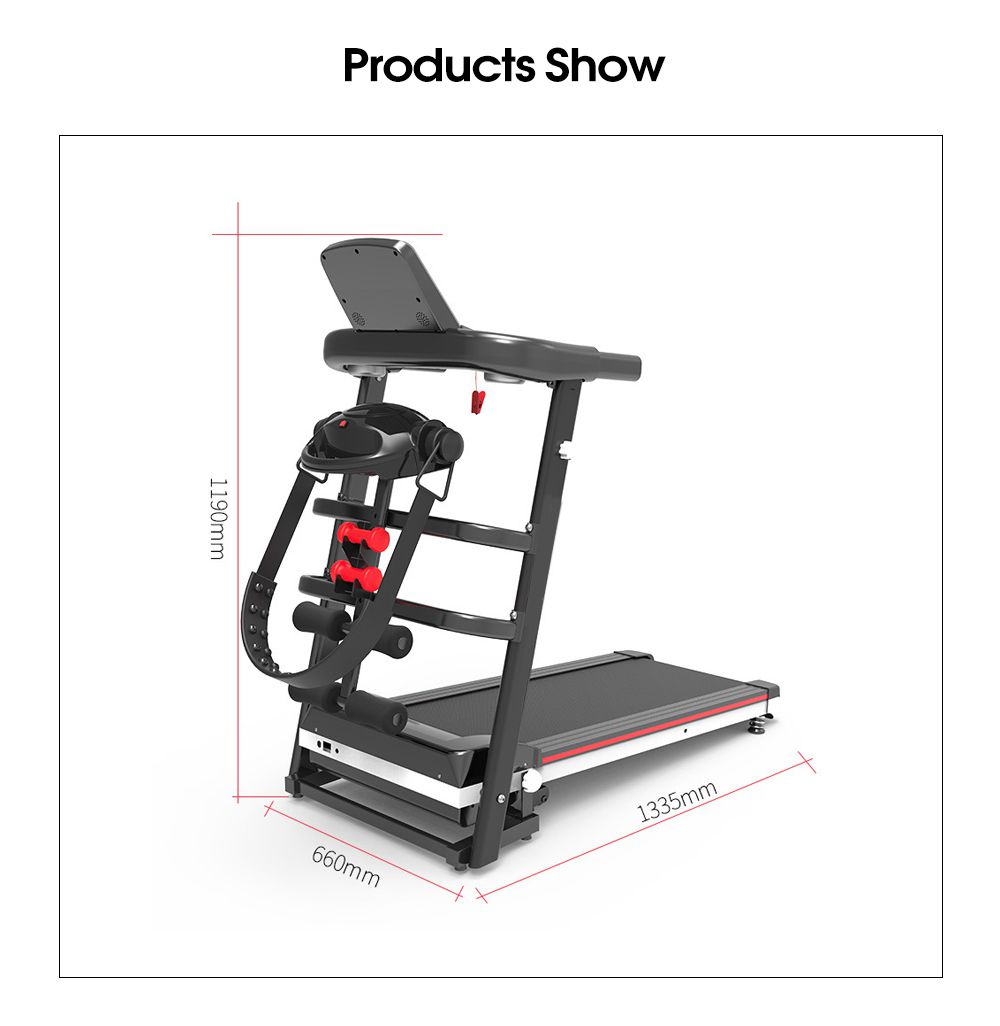 Gewerbe Heimnutzung Fitness motorisierte elektrische Laufbandmaschine Sportgeräte Steigung Tremmühle