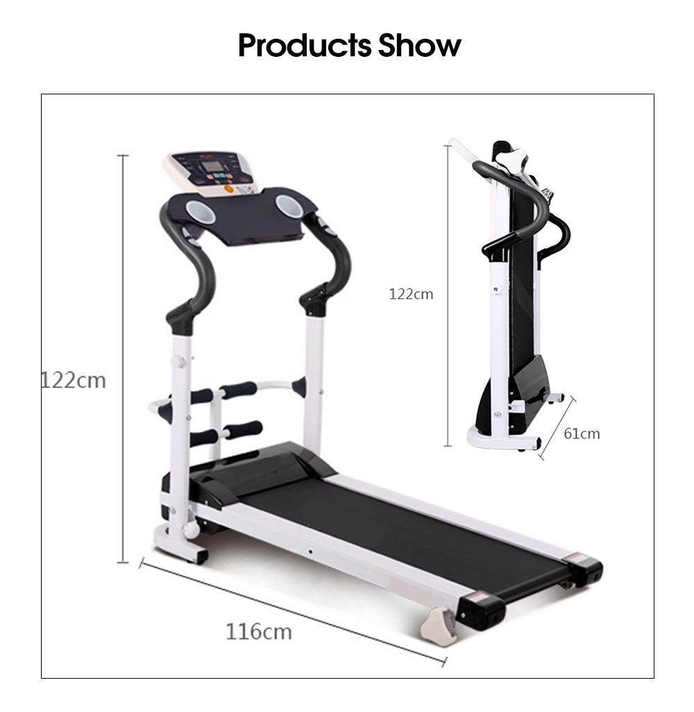 Home Mini Electric Treadmill Foldable Electric Run Machine Cardio Training Laufbandmaschine