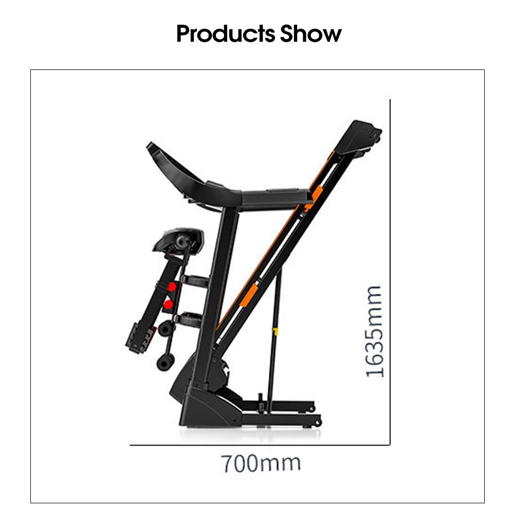 Elektronisches intelligentes Fitness -Laufband LED -Display multifunktionales Sport -Laufband