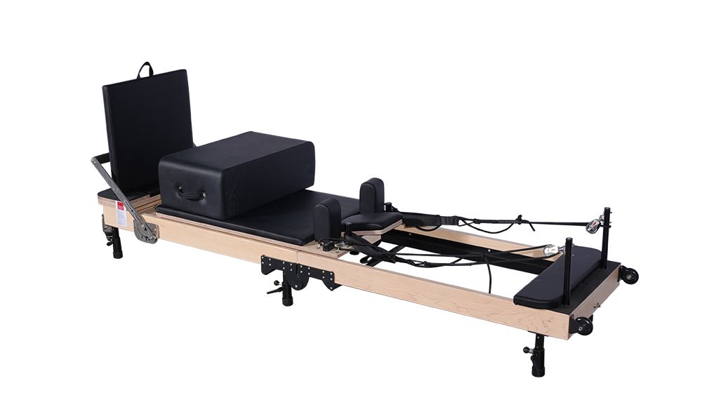 Ahornklapppilates -Reformer (einstellbare Beinhöhe) Ahornklapppilates -Reformer (einstellbare Beinhöhe)