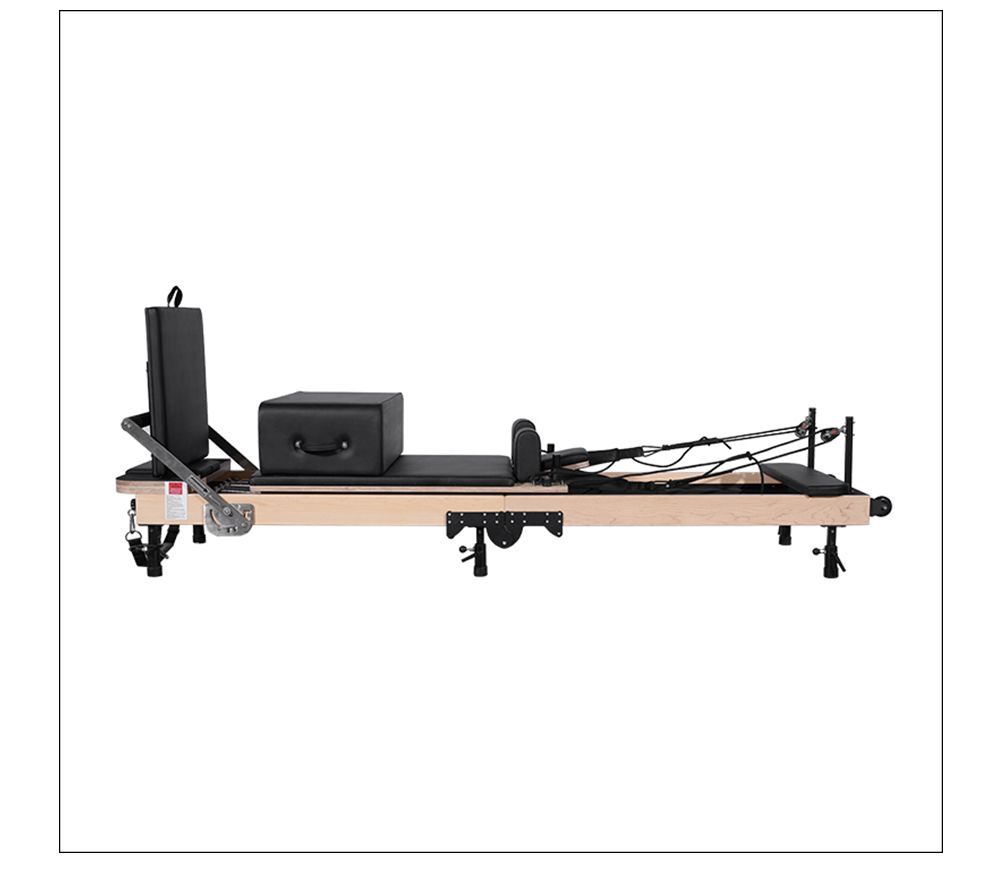 Ahornklapppilates -Reformer (einstellbare Beinhöhe) Ahornklapppilates -Reformer (einstellbare Beinhöhe)