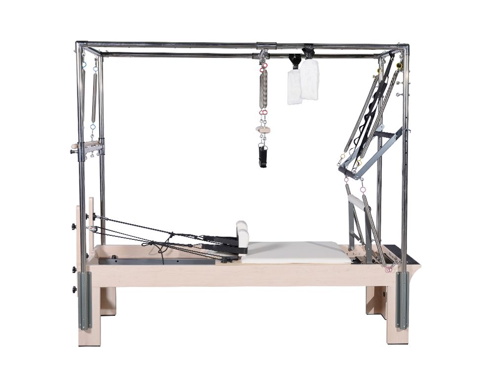 Pilates Studio Maple Wood Pilates Cadillac Reformer mit vollem Trapez