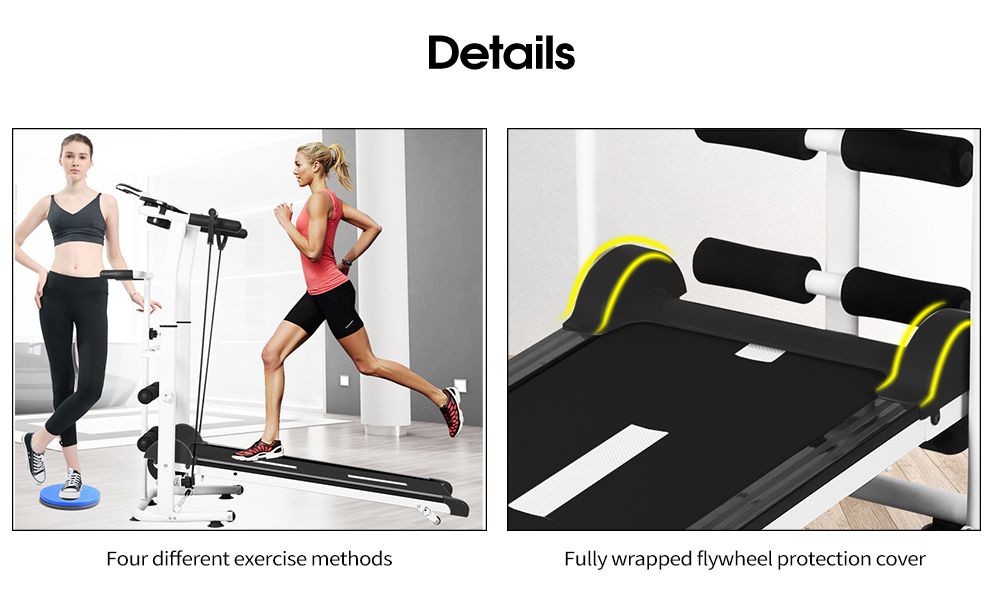 Haushaltsfaltbarer Laufmaschine Multifunktionales Fitness -Laufband