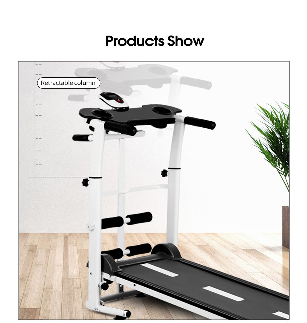 Haushaltsfaltbarer Laufmaschine Multifunktionales Fitness -Laufband