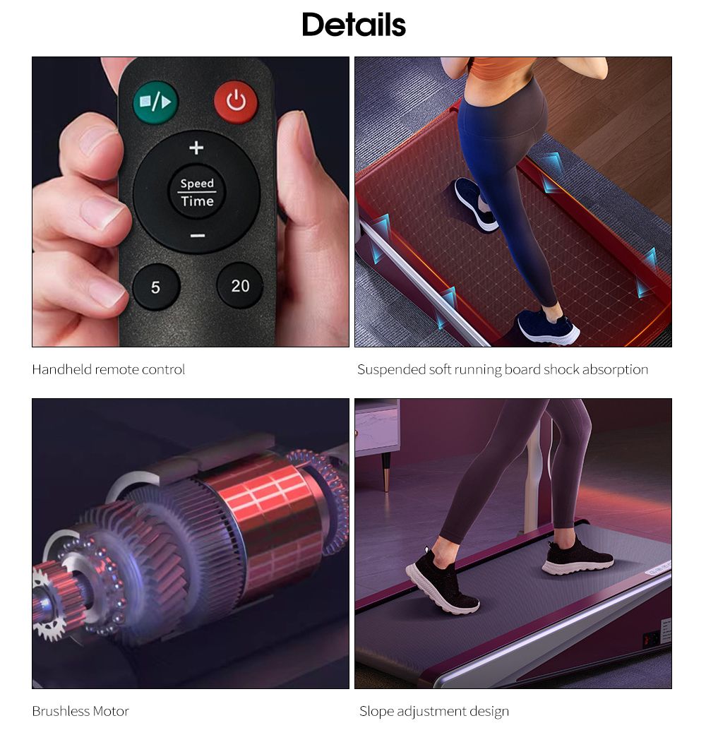 Mini -Wanderpad mit verstellbarer Steigung