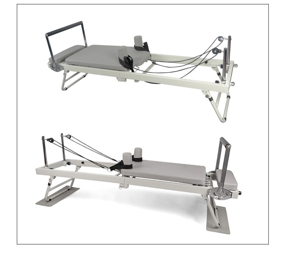 Stahlfaltbare Reformer Pilates -Maschine für den Heimgebrauch Stahlfaltbare Reformer Pilates -Maschine für den Heimgebrauch
