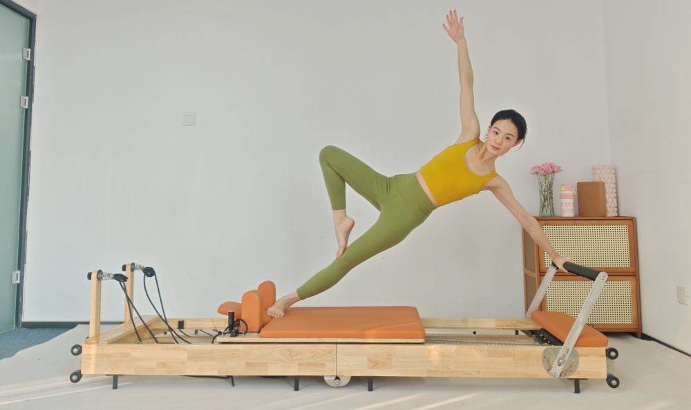 Klappende Holzkörperbalchen Pilates Kernbettreformer Klappende Holzkörperbalchen Pilates Kernbettreformer