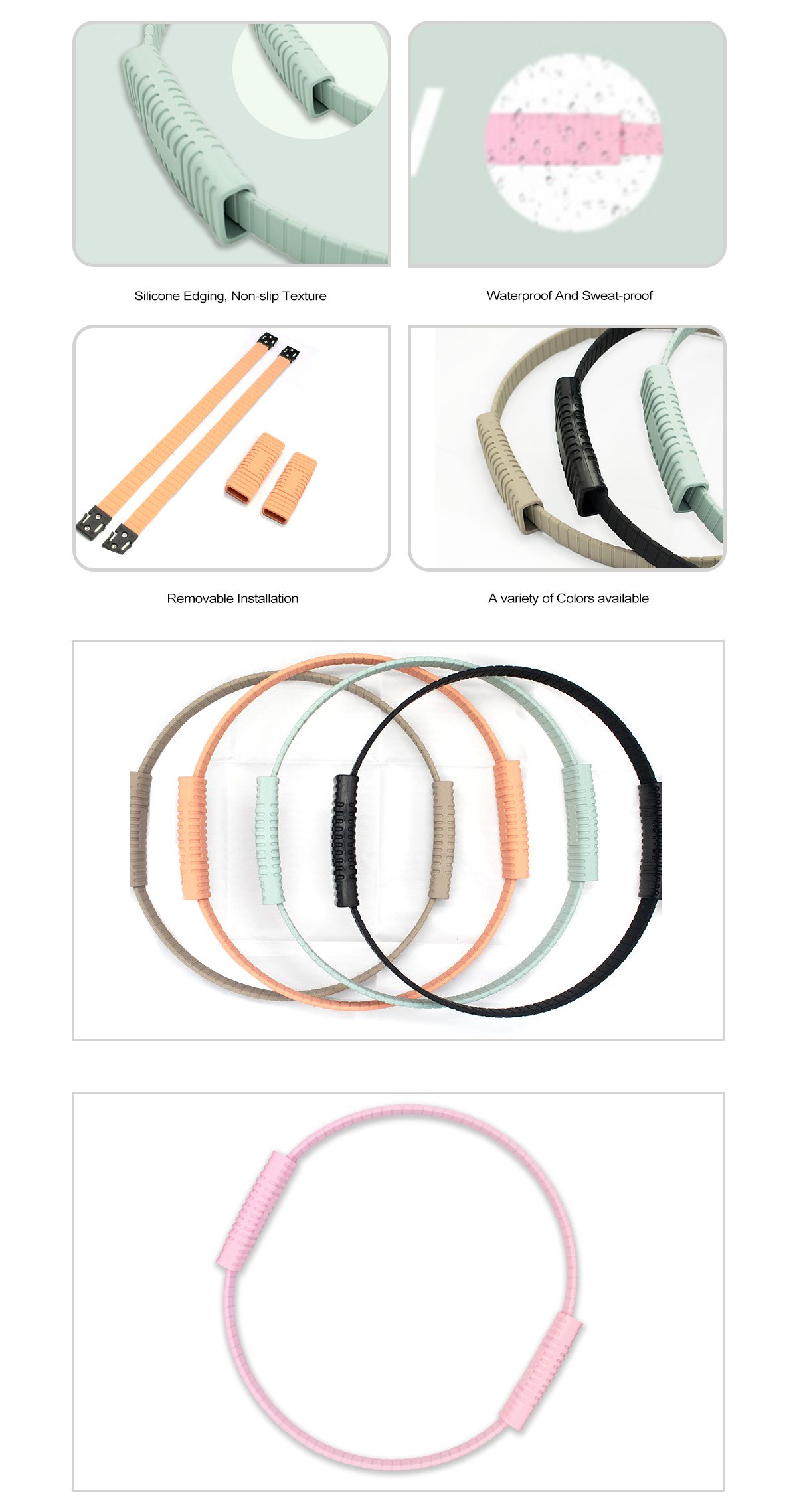 Kreis Silikon Pilates Yoga -Ring Kreis Silikon Pilates Yoga -Ring