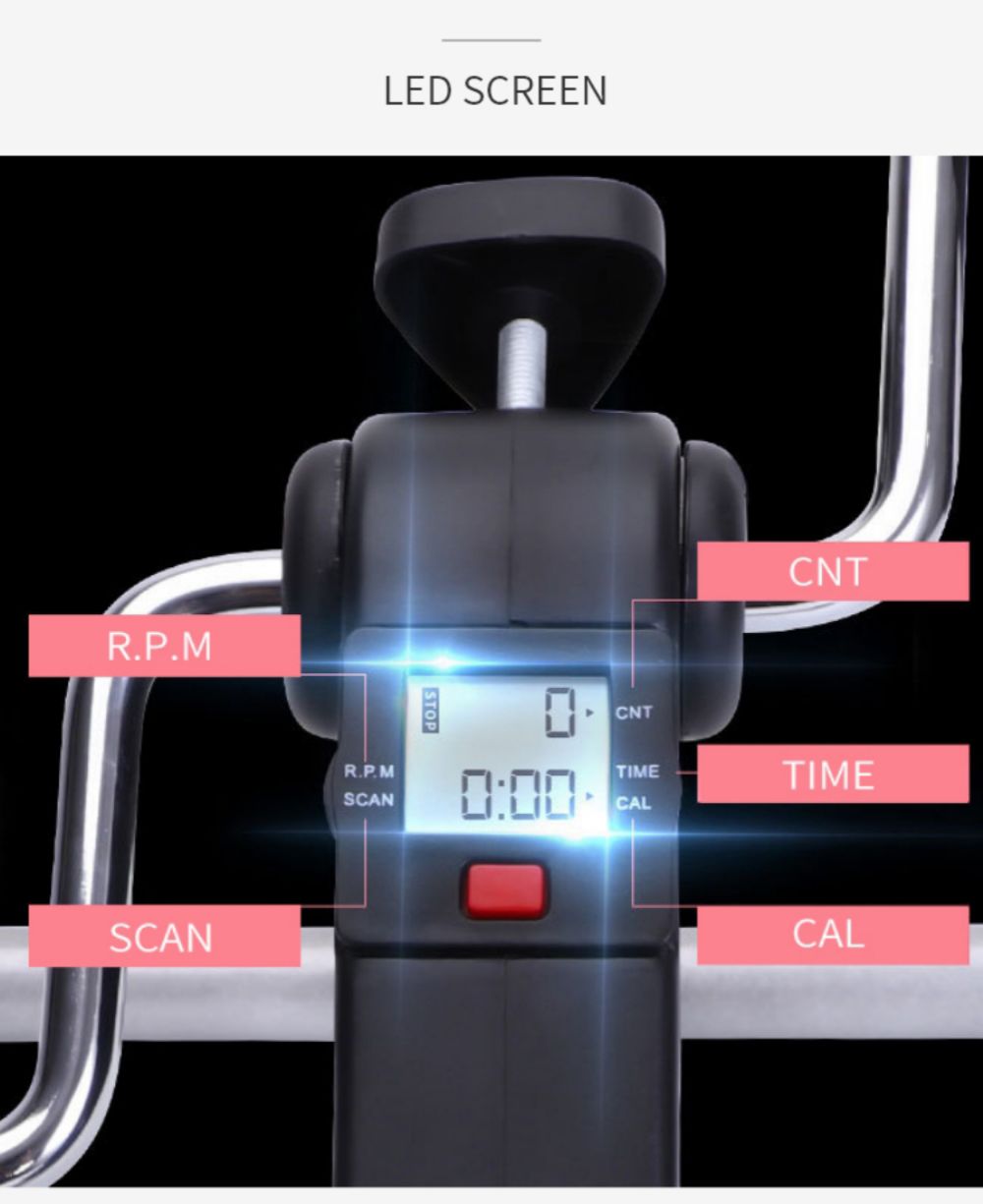 Faltbarer Mini -Aerobic Stepper
