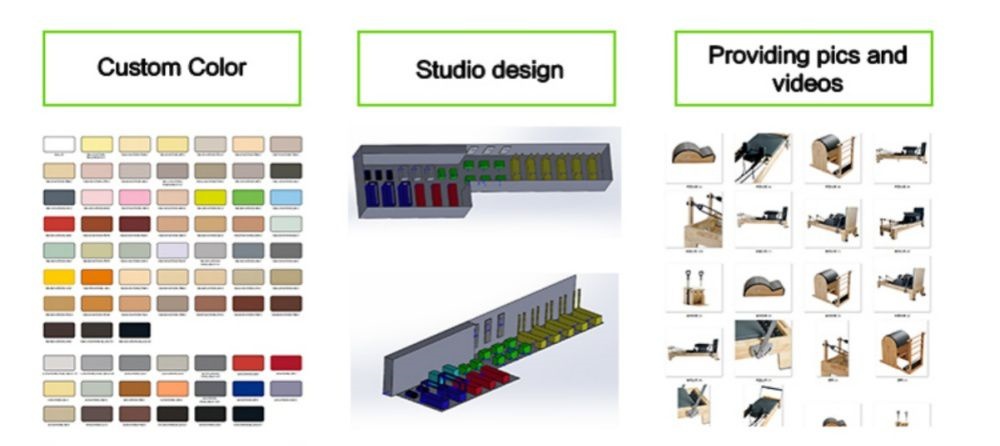 Großhandel multifunktionaler Pilates-Reformer Version 3.0 Großhandel multifunktionaler Pilates-Reformer Version 3.0