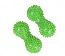Erdnussform PVC Doppelmassage Ball Zwei Größen