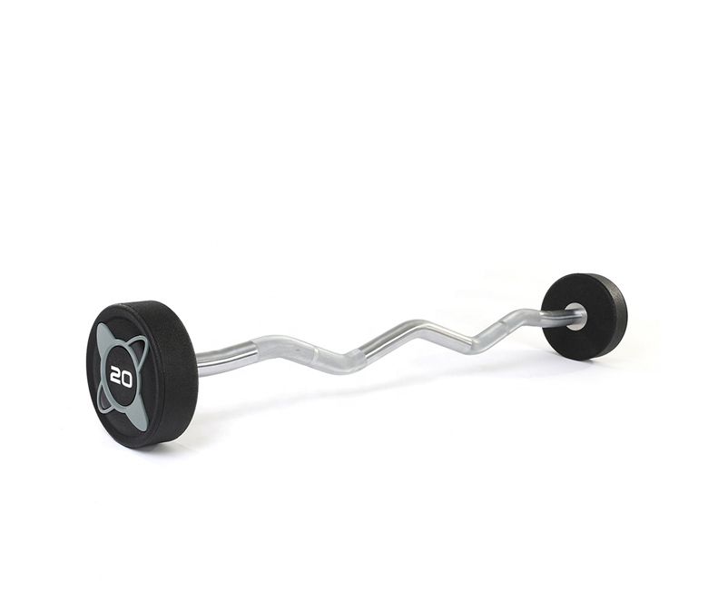 Urethan Fixed Gewicht Curl Langhangs