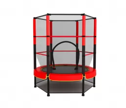 55 Zoll rundes Trampolin mit Gehäusenetz