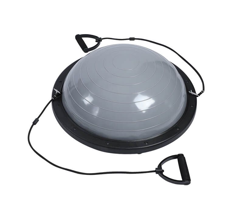 Bosu -Ball mit Widerstandsbändern