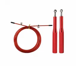 Stahldraht-Sprungseil mit Al-Alloy-Griffen