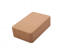 Natürlicher Kork -Yoga -Block