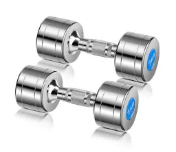 Gro&szlig;handel hochgradig verchromte Edelstahl -Hanteln