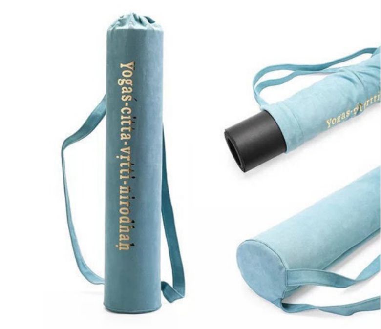 Wildleder -Mode -Yogamatten -Aufbewahrungstasche