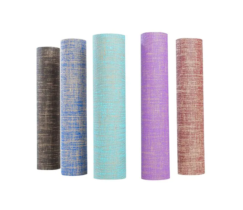 Hanf + PVC -Yogamatte