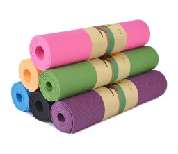 Einzelfarbe TPE Yogamatte