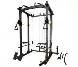 Multifunktionale Kniebeugen Frame -Riemenscheibe -Maschine