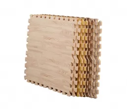 Holzstruktur ineinandergreifende Bodenmatte