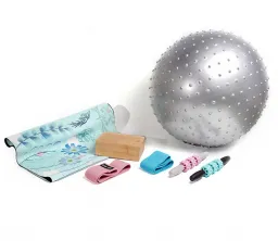 Wildleder -Yoga -Handtuchmassage -Set