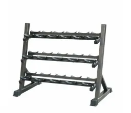 3 -Tier -Dumbbell -Rack mit Klammer