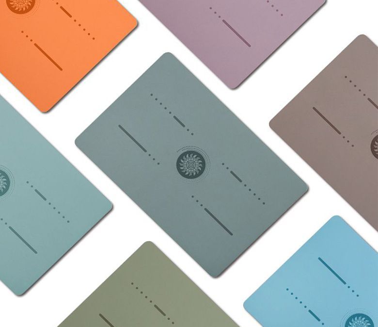 Pu tragbare Yogamatte kleine Yogamatte