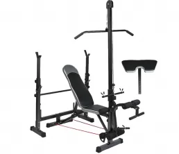 Langhantelriegel Press Rack Sit Up Bank