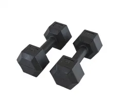 Einteilige mesagagonale Gummi-Dumbbell