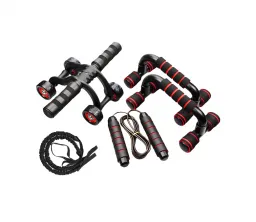 Allrad-AB-Rad-Liegest&uuml;tz-Jump-Seilseil Set Set