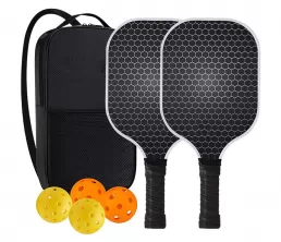 Kohlefaser -Pickleballschläger Set