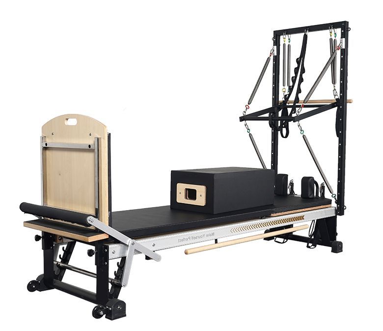 Pilates Indoor Body Balance Exercise Sliding Reformer Bed mit Turm