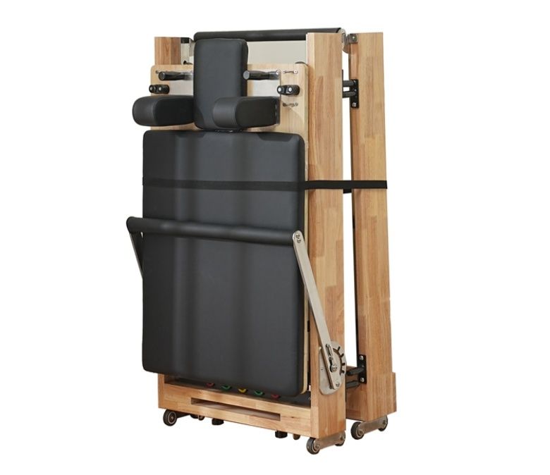 Klappende Holzkörperbalchen Pilates Kernbettreformer
