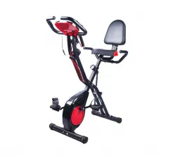 Platz sparende Klapp -Training -Bike