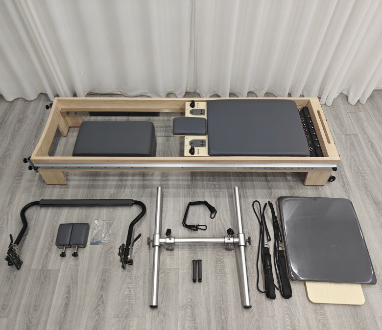 Vollstrecke Holzpilates Reformer Bett
