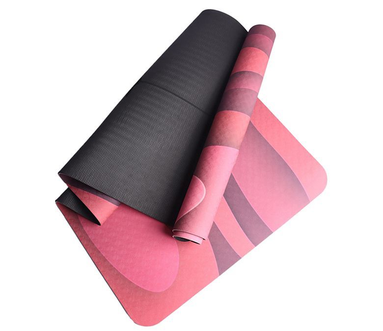 Doppelseitiger Laser -gedruckter Yogamatte 6mm