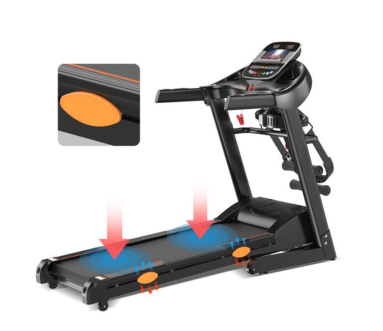 Indoor -Fitnessstudio -Laufmaschine Multifunktionsklapper elektrisches Laufband