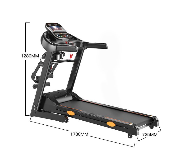 Indoor -Fitnessstudio -Laufmaschine Multifunktionsklapper elektrisches Laufband