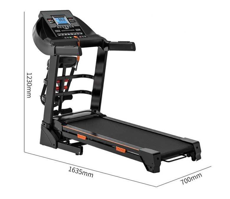 Elektronisches intelligentes Fitness -Laufband LED -Display multifunktionales Sport -Laufband