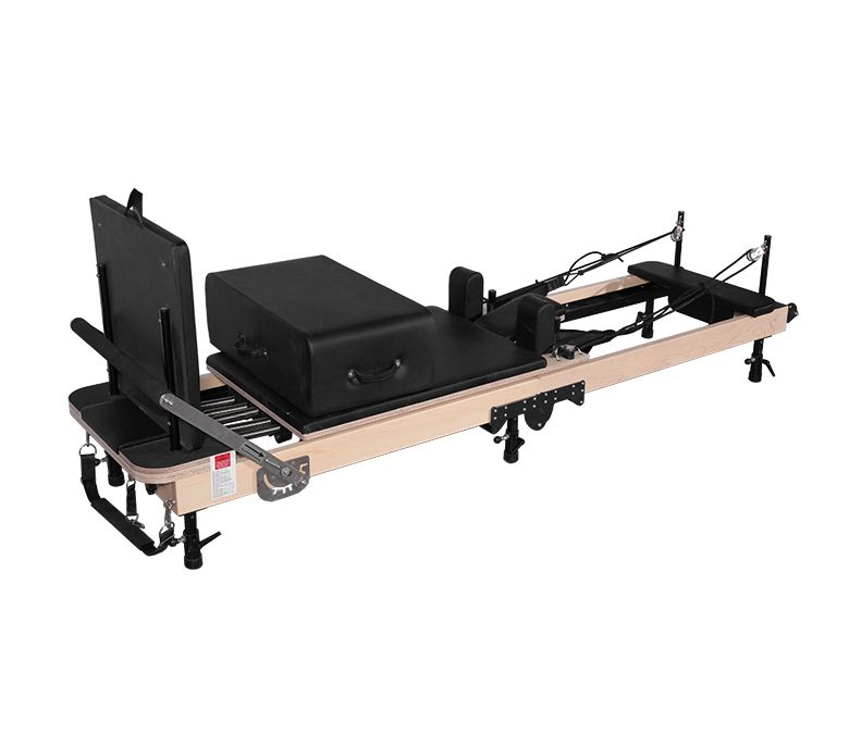 Ahornklapppilates -Reformer (einstellbare Beinhöhe)