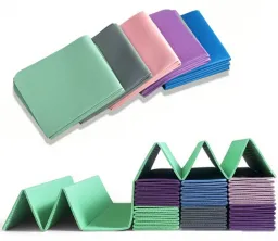 Gro&szlig;handel faltbare d&uuml;nne TPE -Yogamatte f&uuml;r die Reise