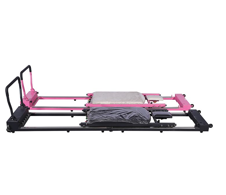 Neue hochwertige faltbare Stahlpilates -Reformer