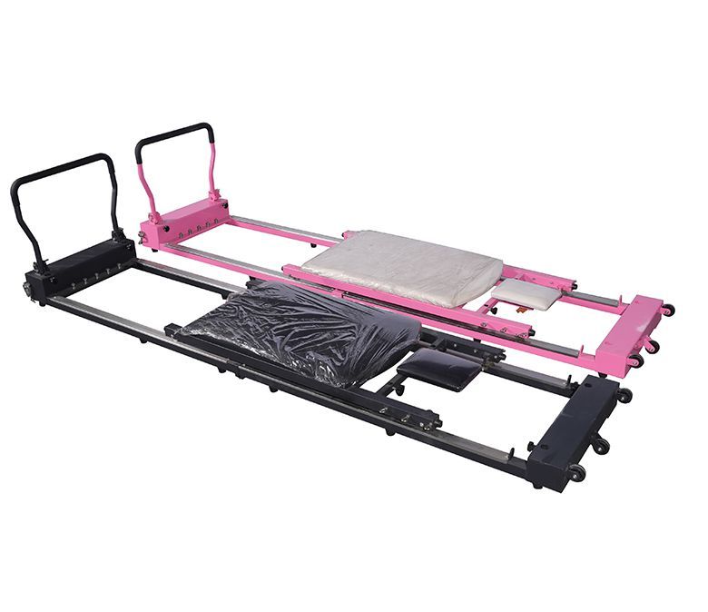 Neue hochwertige faltbare Stahlpilates -Reformer