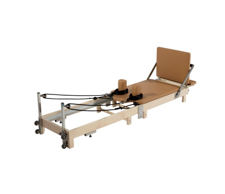 Zu Hause Holz zusammenklappbar Pilates Reformer